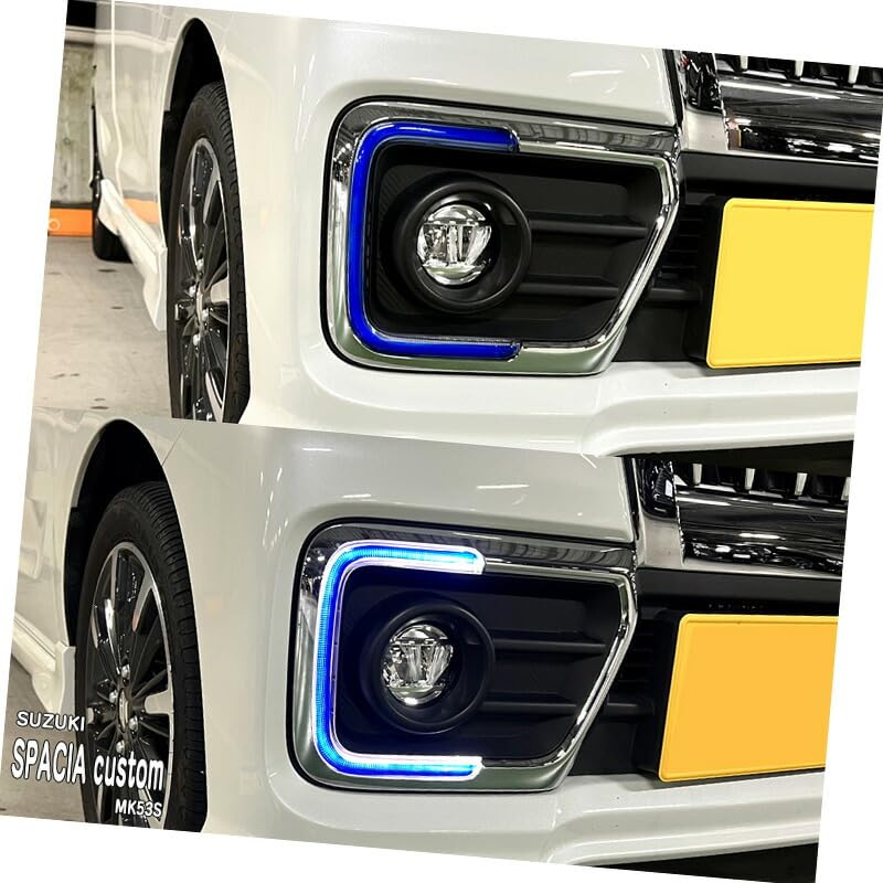 スペーシアカスタム　LED イルミネーションランプ左 スペーシアカスタム LED イルミネーションランプ左 ☆MK53S