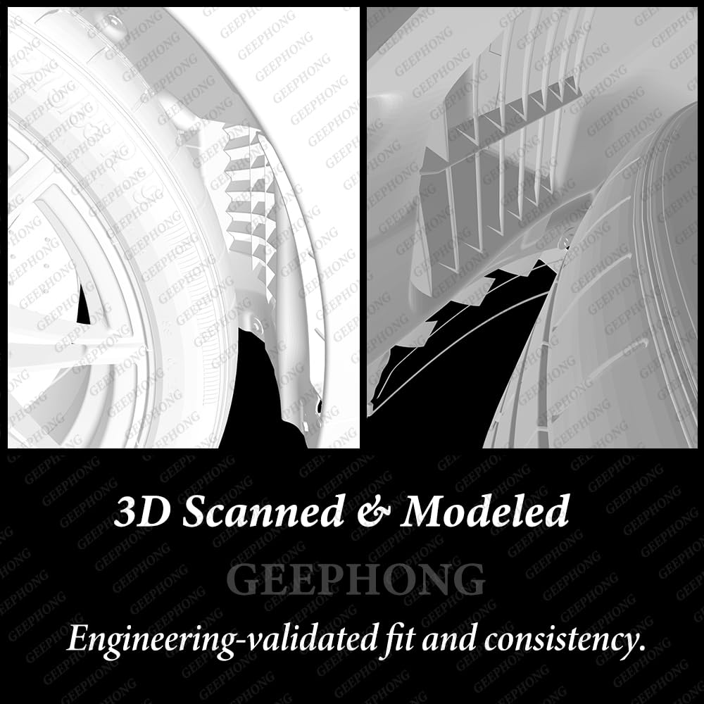 Geephong Wheel Arch Clearance Kit Aluminum Plates/Enhanced Clearance For BMW M2/M3/M4/G80/G81/G82/G83/G87 Accessories