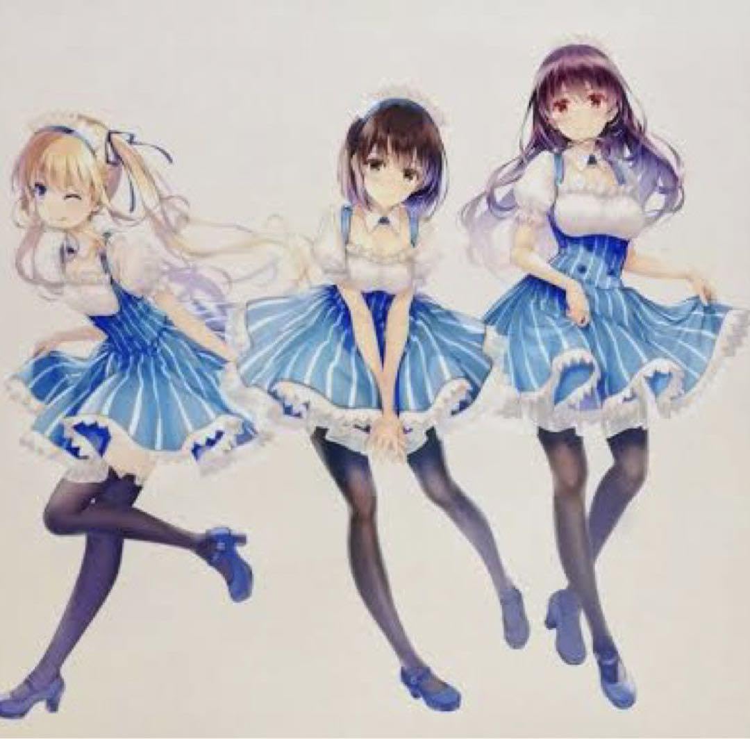 Amazon.co.jp: 冴えない彼女の育てかた フィギュア メイド 3点 