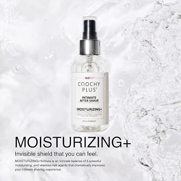 IntiMD COOCHY Intimate After Shave Protection Moisturizer Plus Delicate Soothing Mist For The Pubic Area & Armpits Antioxidant Formula For Razor Burns, Itchiness & Ingrown Hairs (2 Pack)