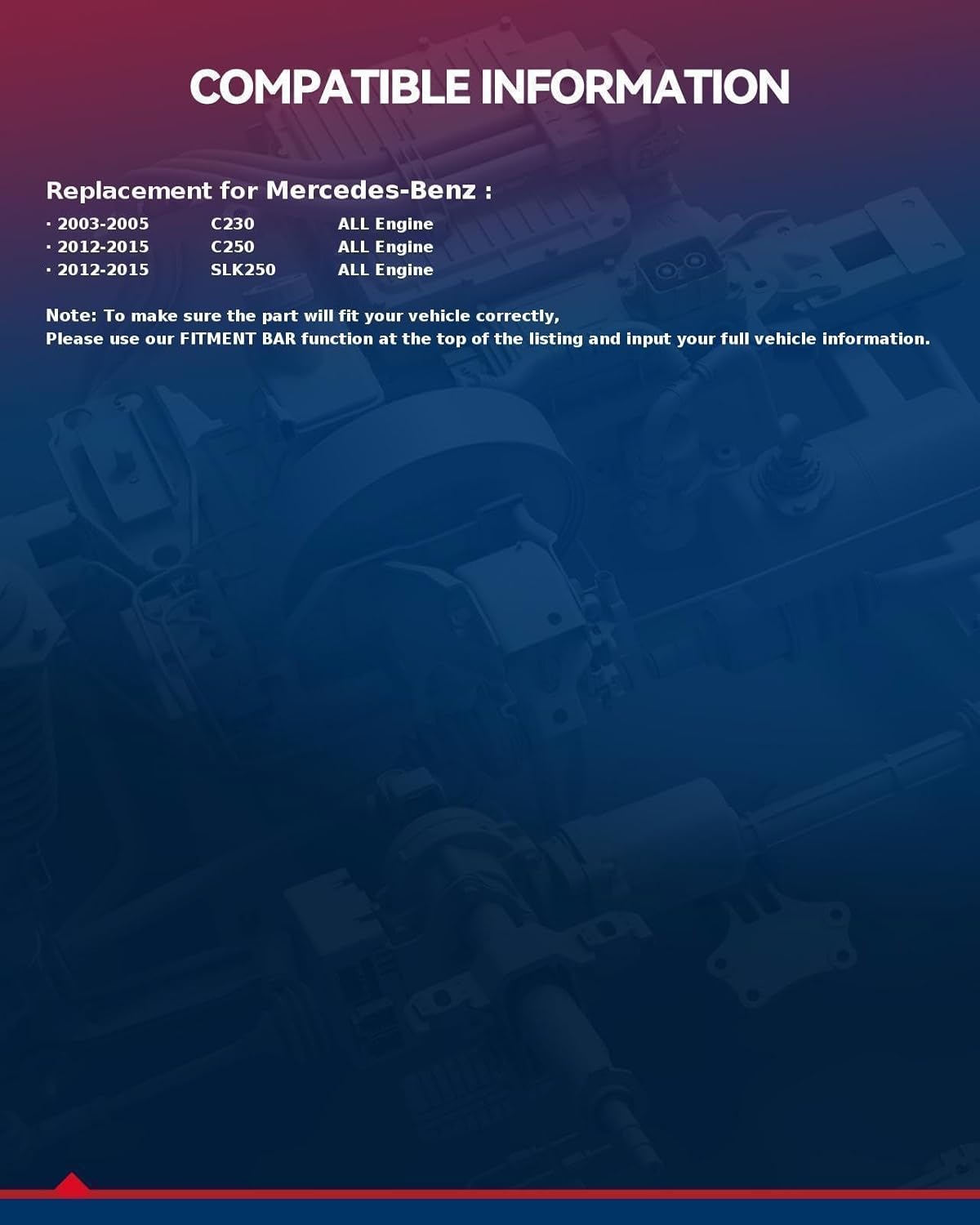 KAX Starter Motor, Starter Replacement for 2012-2015 Mercedes-Benz C250, 2003-2005 Mercedes-Benz C230, 2012-2015 Mercedes-Benz SLK250 Replace 17920N