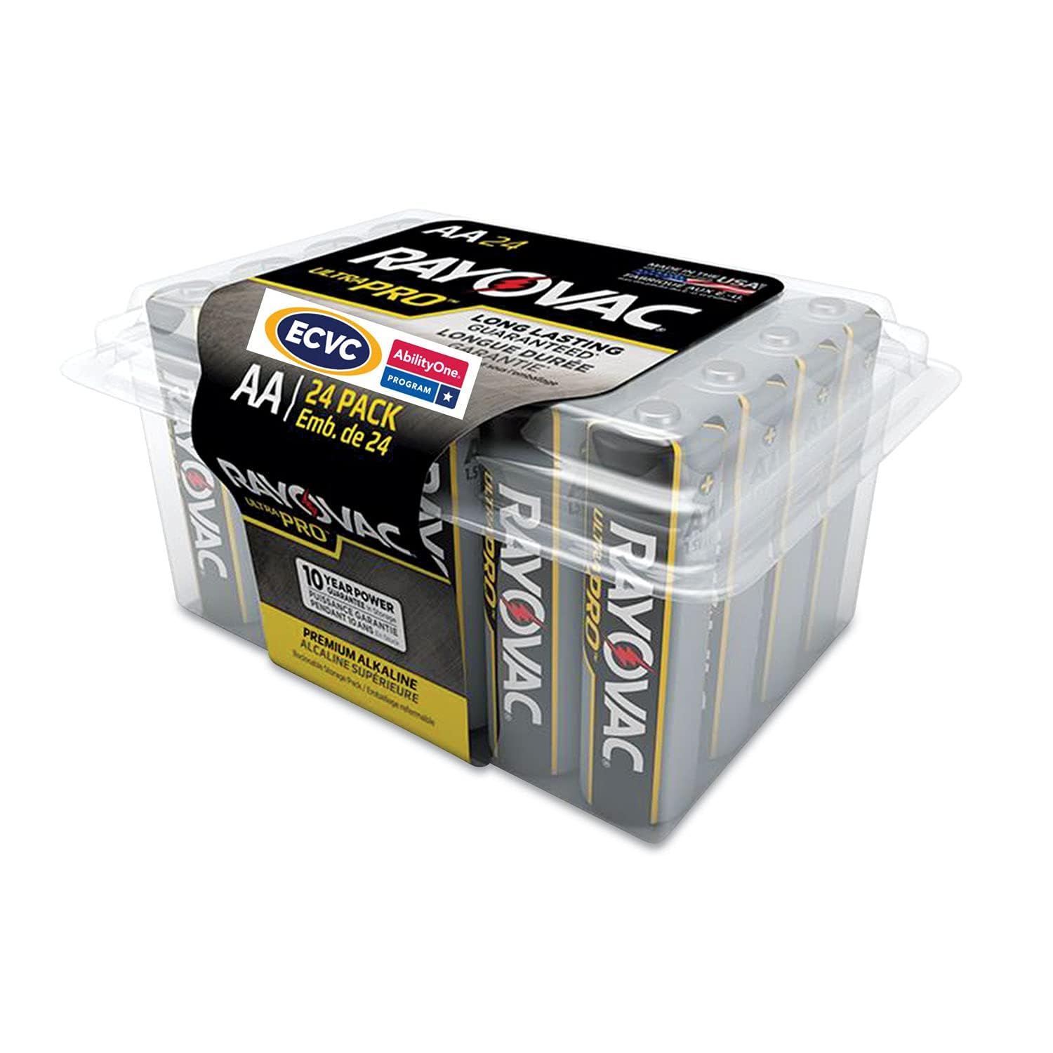 AbilityOne(r) - NSN9857845 - Alkaline Battery - AA - 1.5V - 24/PG