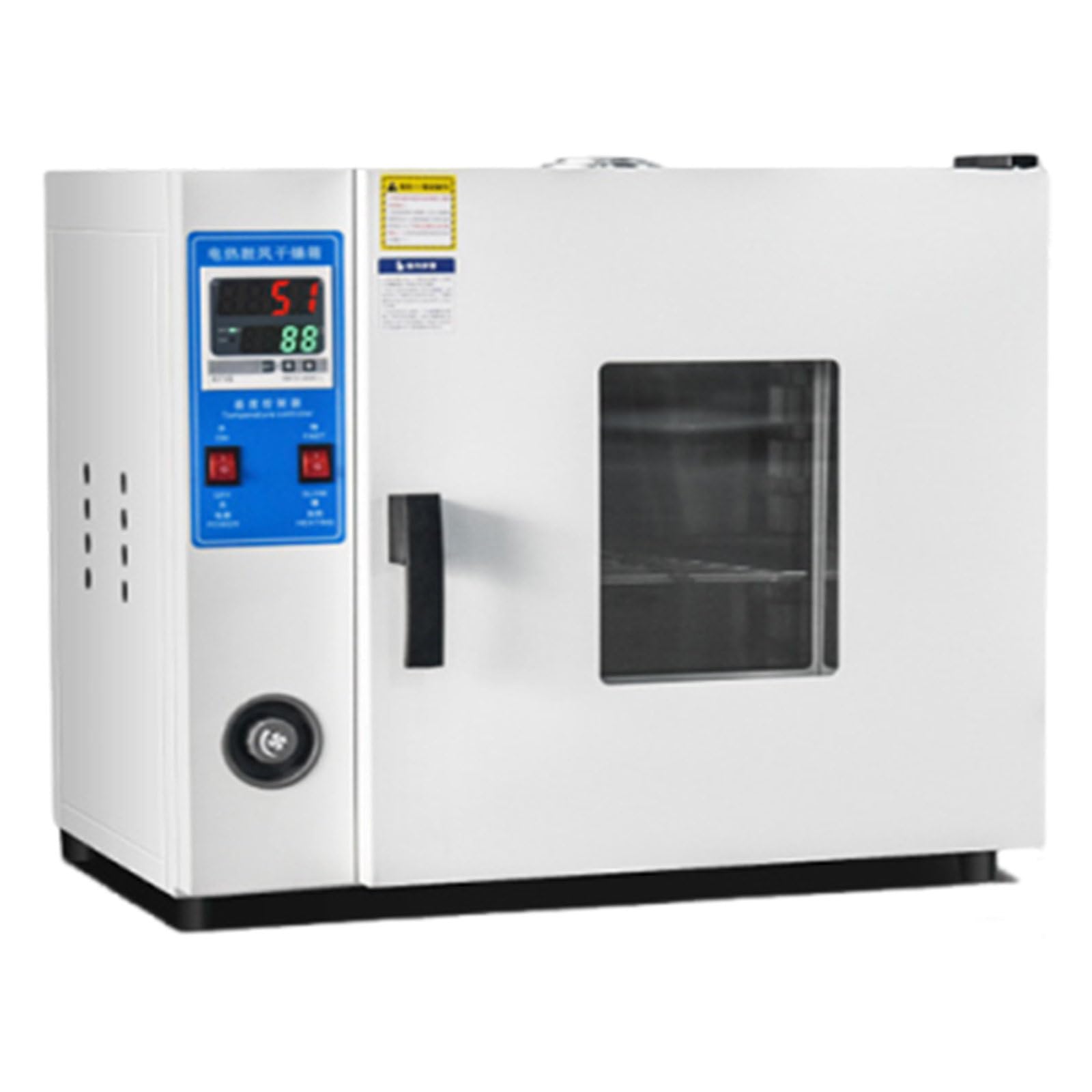 Four de Laboratoire, Four de séchage à Convection à air forcé, 500 W, Souffle à température constante de Laboratoire 220 V/RT + 50-280 ℃ 15L