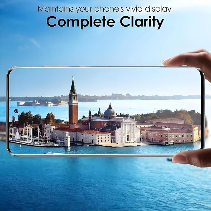 Image of CIRCLE CAMERA CAP Lens Protector For Motorola Moto G45 5G | Full Coverage 9H Surface Tempered Glass with Metal Ring Guard - [2Pack /Silver]