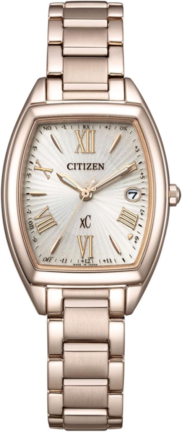 Amazon.co.jp: [CITIZEN] 腕時計 xC (電波時計/防水/見やすい) ES9391