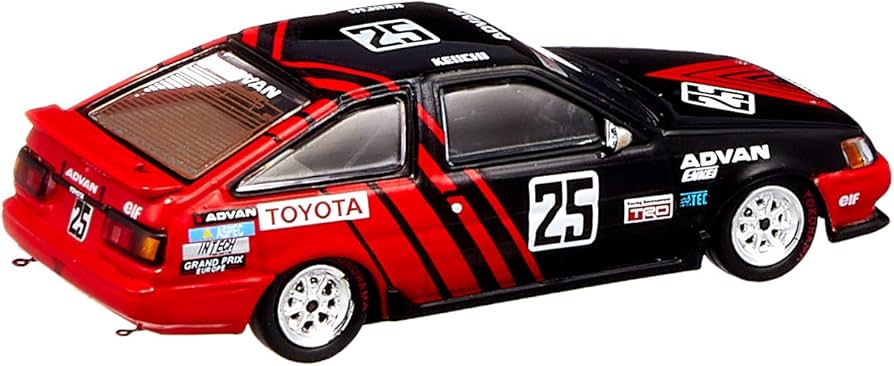 Amazon | Inno Models 1/64 トヨタ カローラレビン AE86 ADVAN JTC