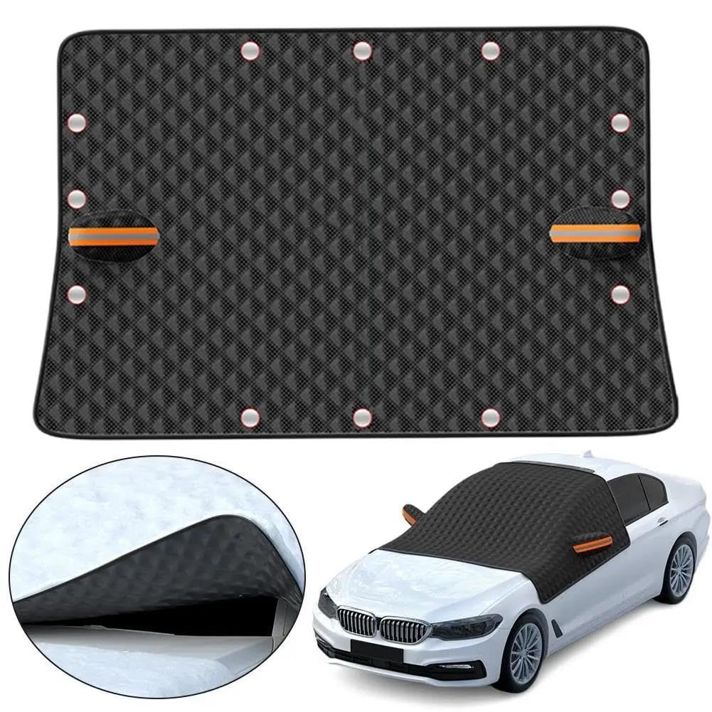 Housse de Protection pour Pare-Brise Couverture De Neige Pour Fenêtre Avant De Voiture Aimant De Couverture De Pare-brise De Voiture Anti-gel Pour Fenêtre D'hiver Pour SUV MPV Protection Pare Brise Hi