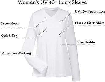 AquaGuard Women's Tm36-tt11wl-zone Performance Long Sleeve T-Shirt