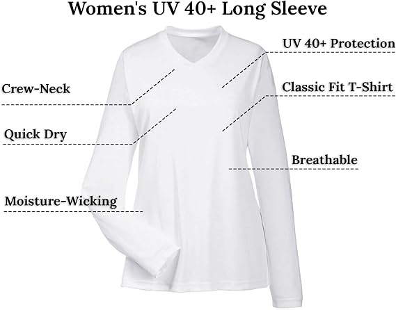 AquaGuard Women's Tm36-tt11wl-zone Performance Long Sleeve T-Shirt
