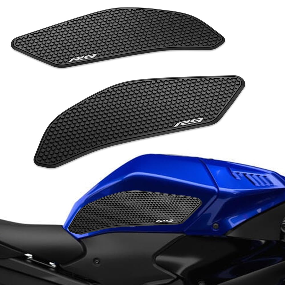 Fit For YAMAHA YZFR9 YZF R9 YZF-R9 2025 2026 Motorcycle PVC Non-Slip rubber side fuel tank pad YZF R9 Tank Pads Protector Stickers Decal Gas Knee Grip