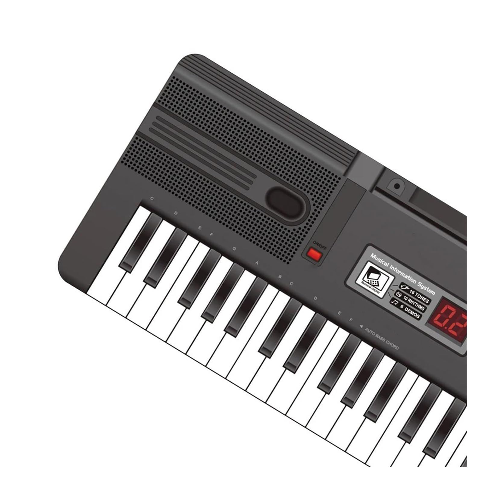 klawiatura elektroniczna 61 Klawiszy Fortepian Klawiatura Muzyczna Instrumenty Muzyczne Cyfrowy Syntezator Organów Elektronicznych