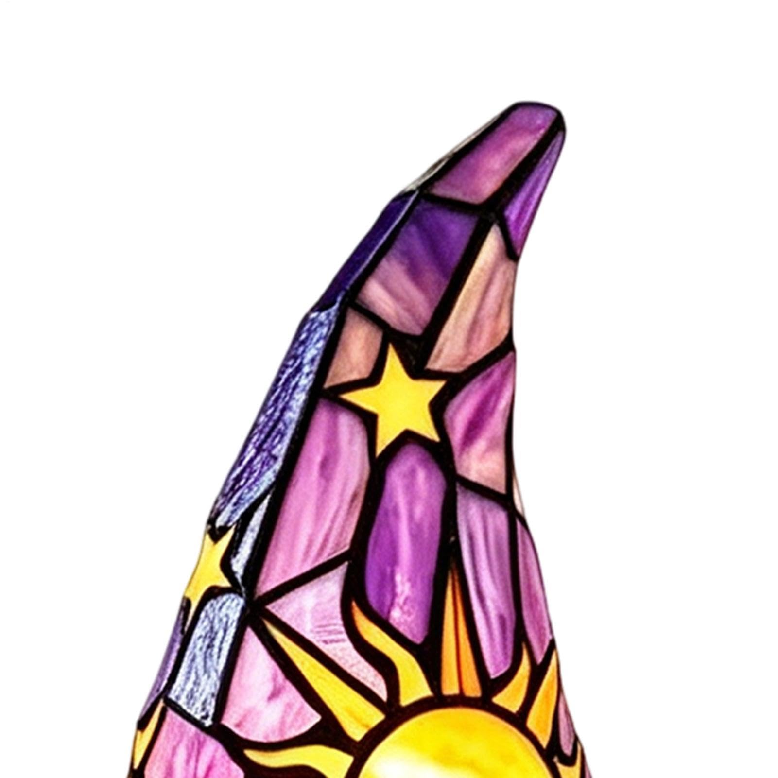 Lampa Kapelusz Czarownicy Lampki Nocne Gotyckie z Żywicy Zasilane USB