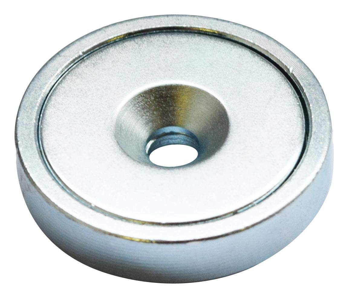 Imanes redondos pequeños CSK de gran sujeción tipo disco poco profundo de 25x7 mm 3