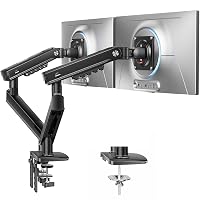 HUANUO Braccio Monitor Doppio per Schermi 13–32" (max 9 kg)