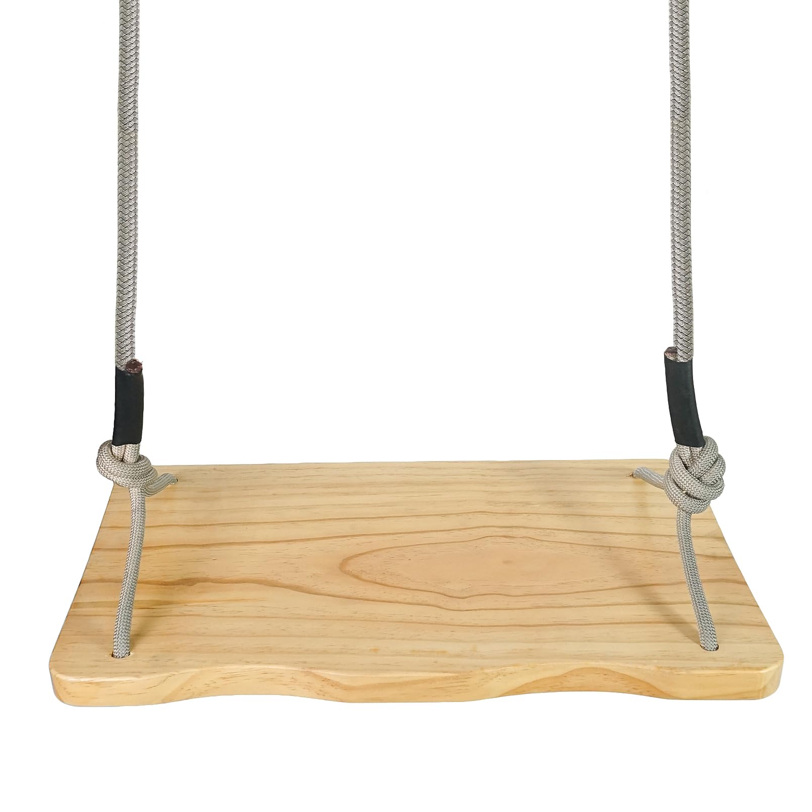 Balançoire en bois pour jardin et terrasse Luwint, le loisir suspendu en plein air