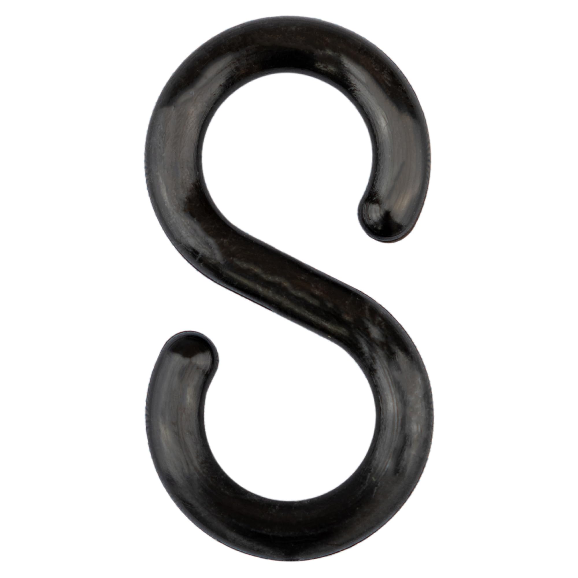 Mr. Chain S-Hook, 2-Inch, Black, Pack of 25 (50303-25)