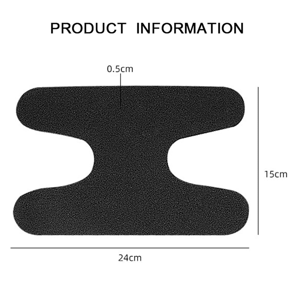 20 Coussinets De Protection En Mousse EVA Noirs – Pour Têtes De Lit, Anti-bruit