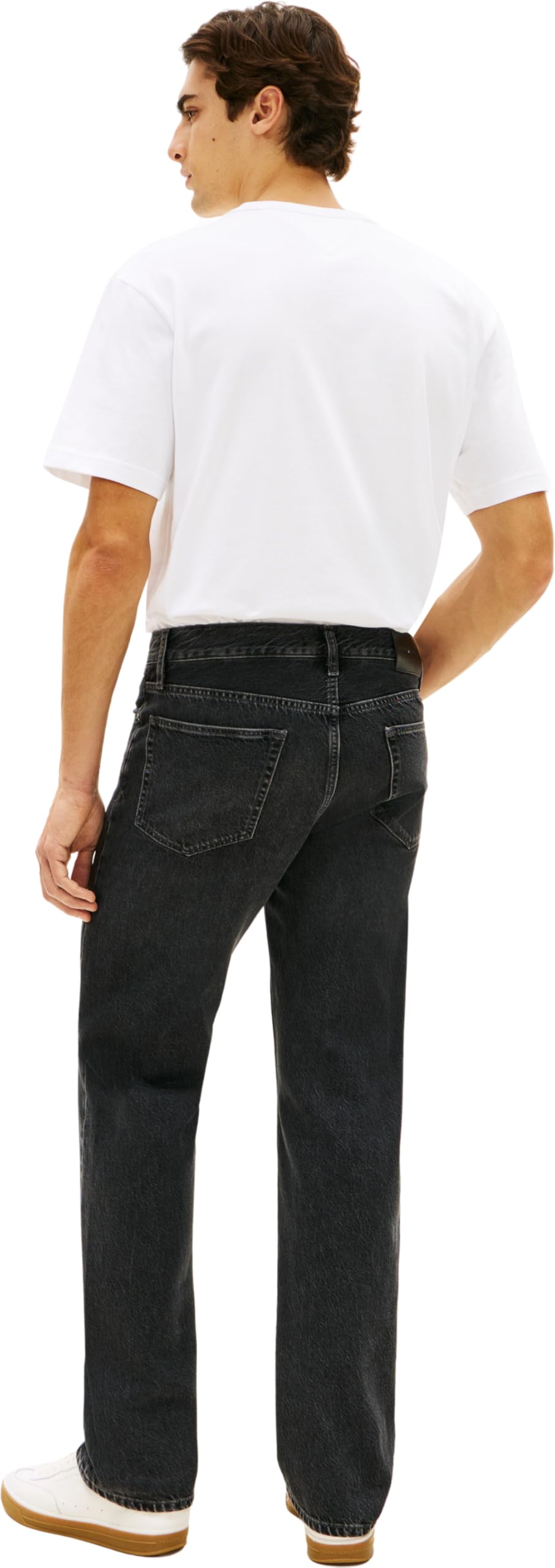 Tommy Hilfiger Regular Straight Dover Dex Black Mw0mw42325 - Prosty Mężczyźni