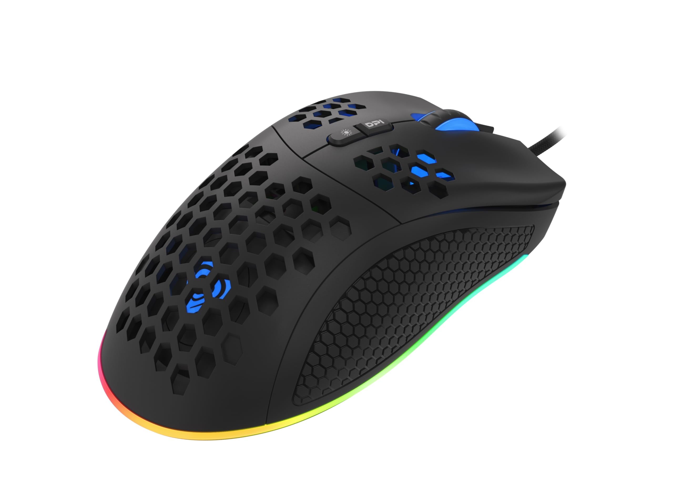 Genesis Raton Gaming Krypton 555 RGB 8000DPI Noir