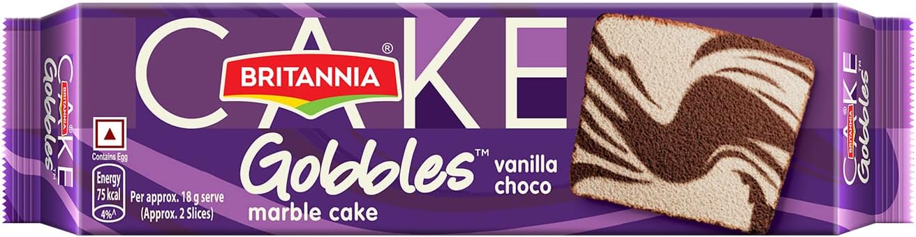Marble Cake Choco Vanilla, 122Gram