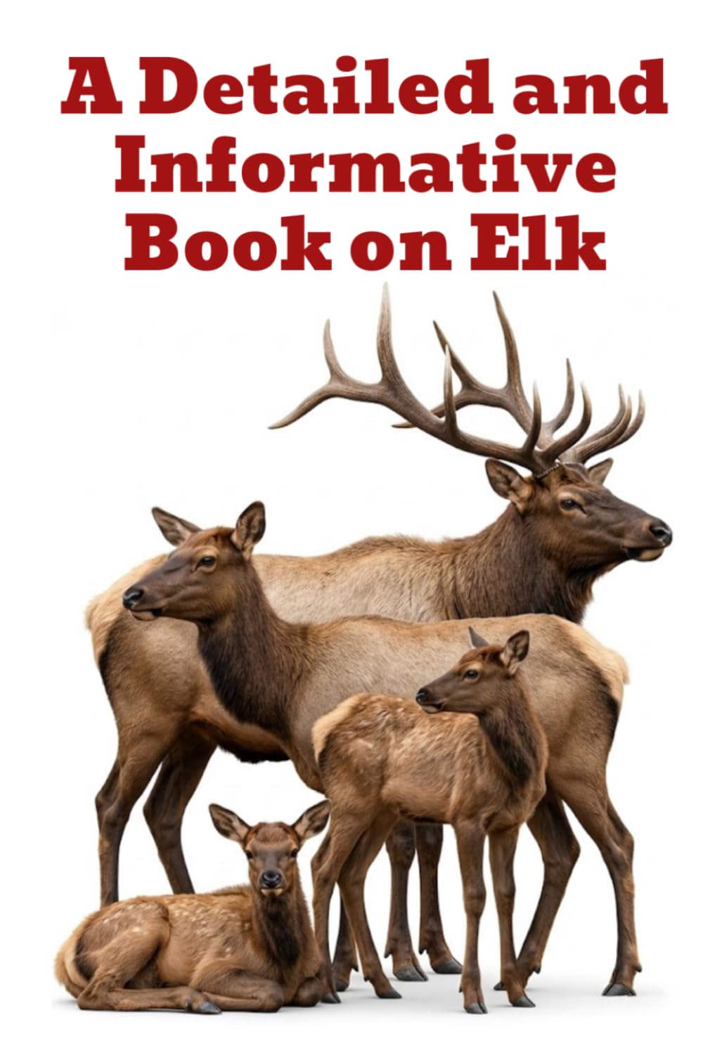 A Detailed and Informative Book on Elk (The Detailed Deer Family Book Series)