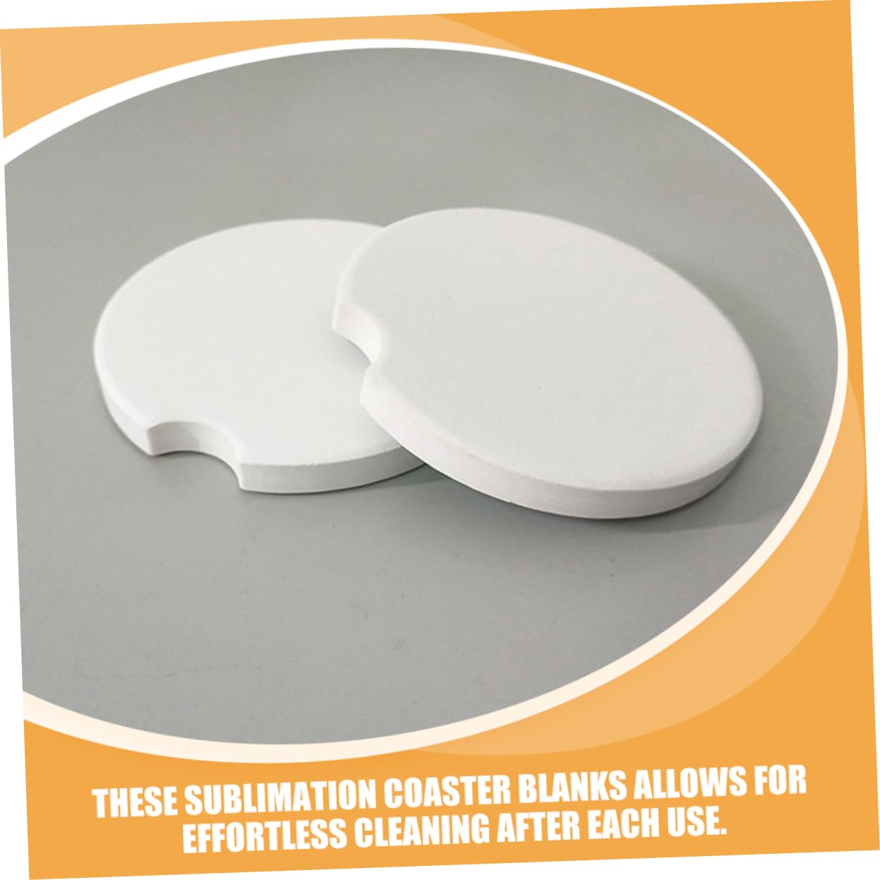 Generico Pezzi Sottobicchiere in Ceramica Tazza Per Auto Supporto Sottobicchiere Tifoso Dell'auto Per Espansore Portabicchieri Per Sottobicchieri Posto Di Legno