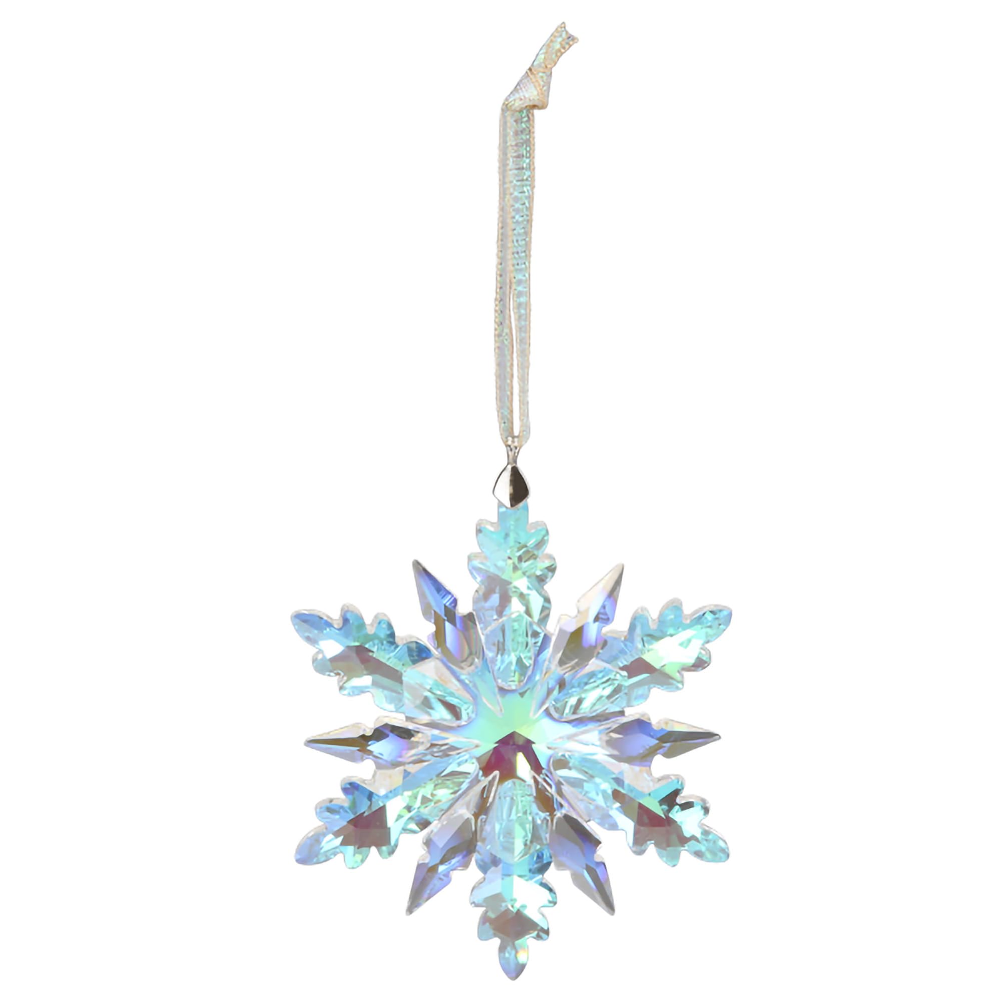 Old World Christmas 2026 Radiant Crystal Snowflake Glass Ornament for Tree