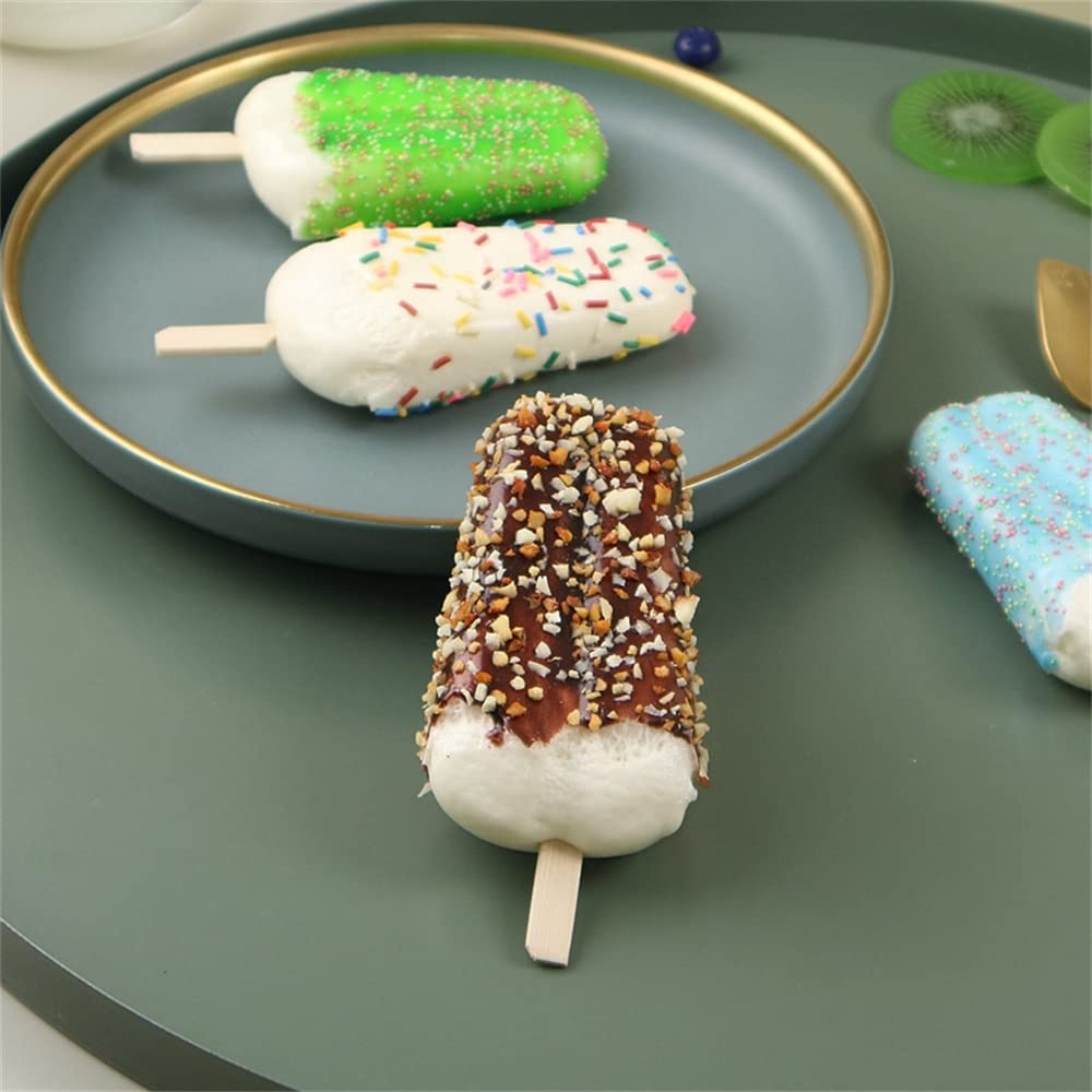 アイスクリームとキャンディー指輪のセット 食品サンプル フェイクスイーツ