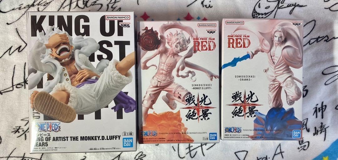 ワンピース フィギュアセット ニカ ゾロ シャンクス ワンピース 一番くじ フィギュア 7点セット ルフィ シャンクス サンジ