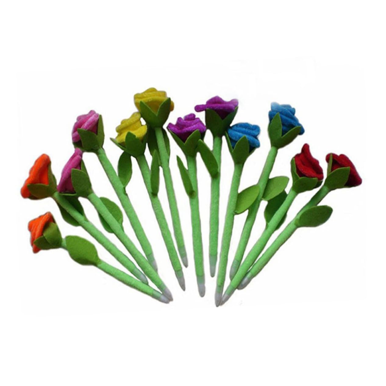 STOBOK Stk rosafarbener Kugelschreiber schreibutensilien schreibkladde kugelschreibermine kugleschreiber Schreibwaren ballpoint pen Rosen- Rosenblüten-