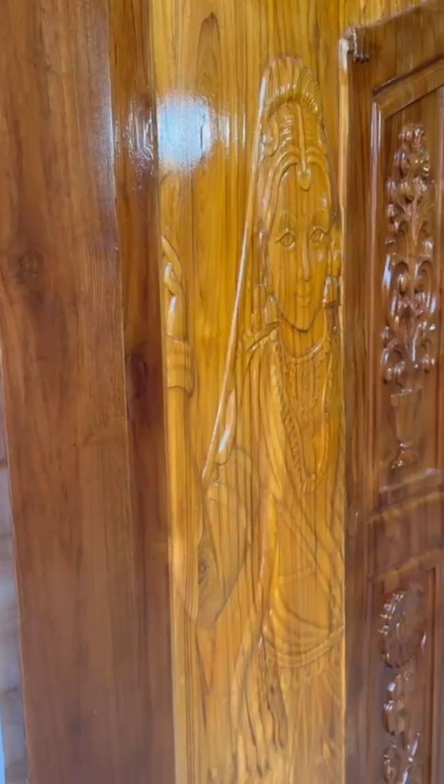 Watch MUSA KAZIM- Sagwan Wooden Made Fancy Gate for Your Home on Amazon ...