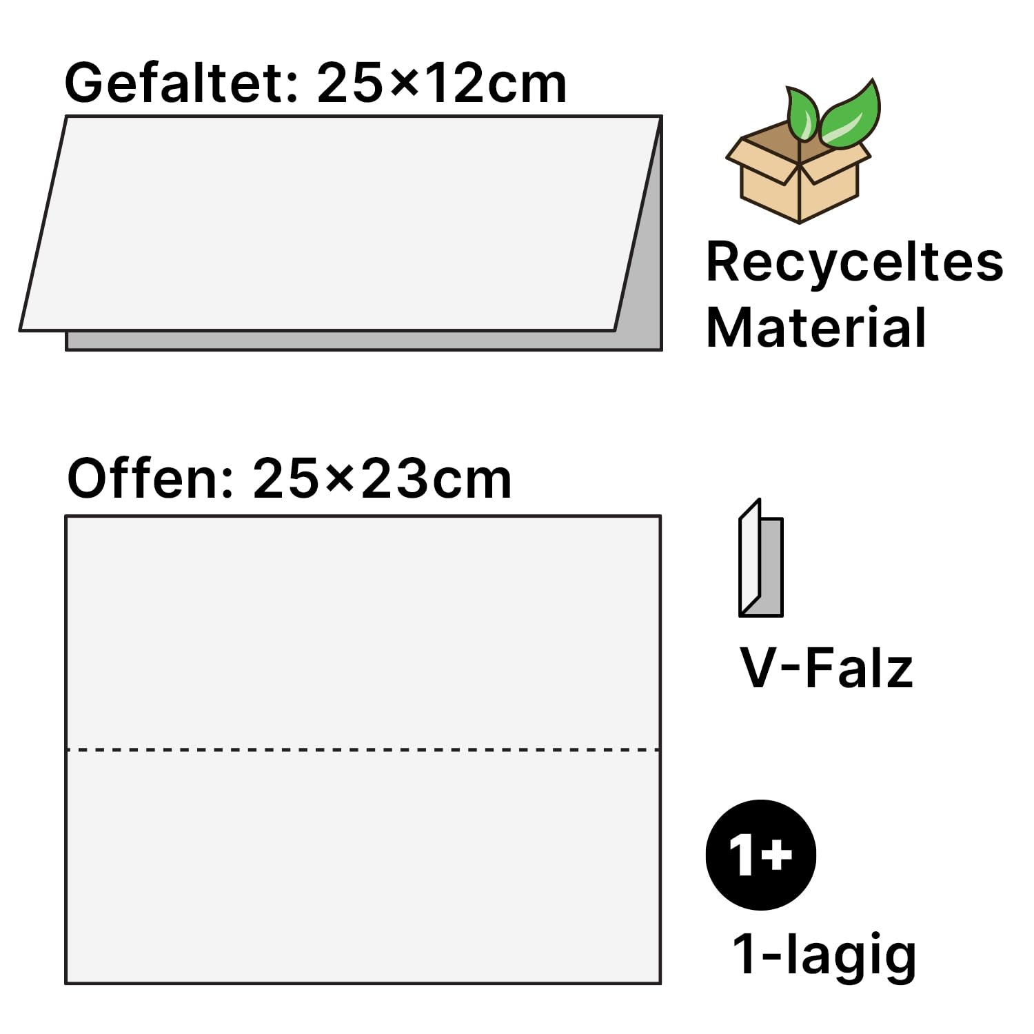 5000x ARNOMED® Papierhandtücher 25x23cm, Handtuchpapier Natur 1-lagig | Zick Zack Fals Papiertücher für Papiertuchspender, Recycelte Falthandtücher, Paper Towels, Einmalhandtücher, Tissue