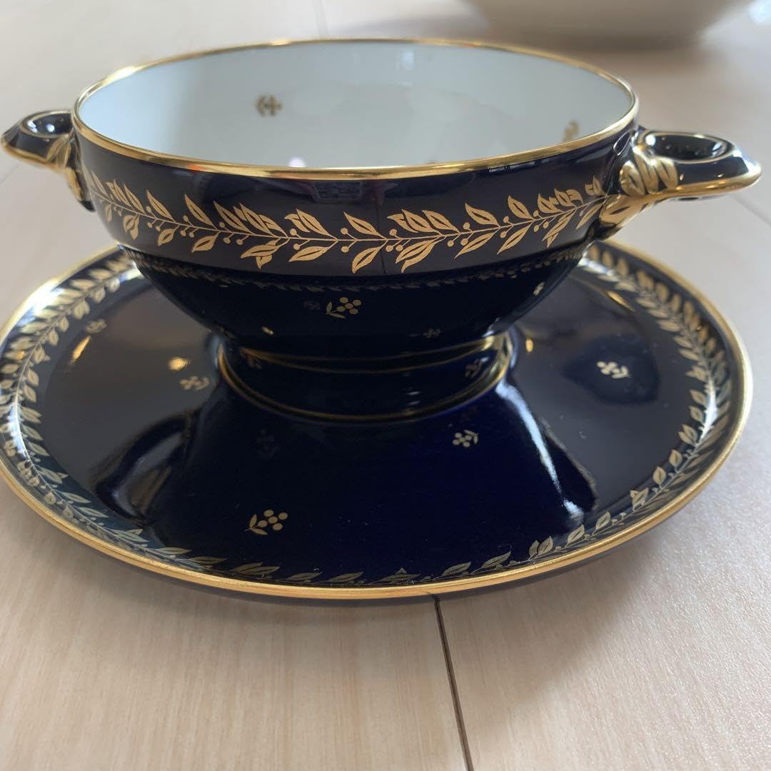 セーブル(Sevres) ペイル 24K金彩装飾　小皿 セーブル(Sevres) ペイル 24K金彩装飾小皿