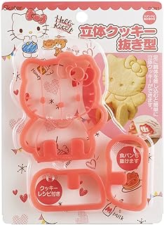 Skater DCN1-A 3D Hello Kitty Snack Time Cookie Cutter, 3D