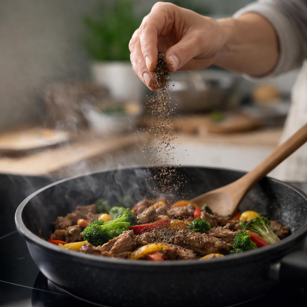 GiDeli Schwarzer Pfeffer Gemahlen 2 x 5kg - Pfefferpulver für Suppen, Saucen und Fleischgerichte - Aromatisch und Vielseitig - 100% Naturrein ohne Zusätze