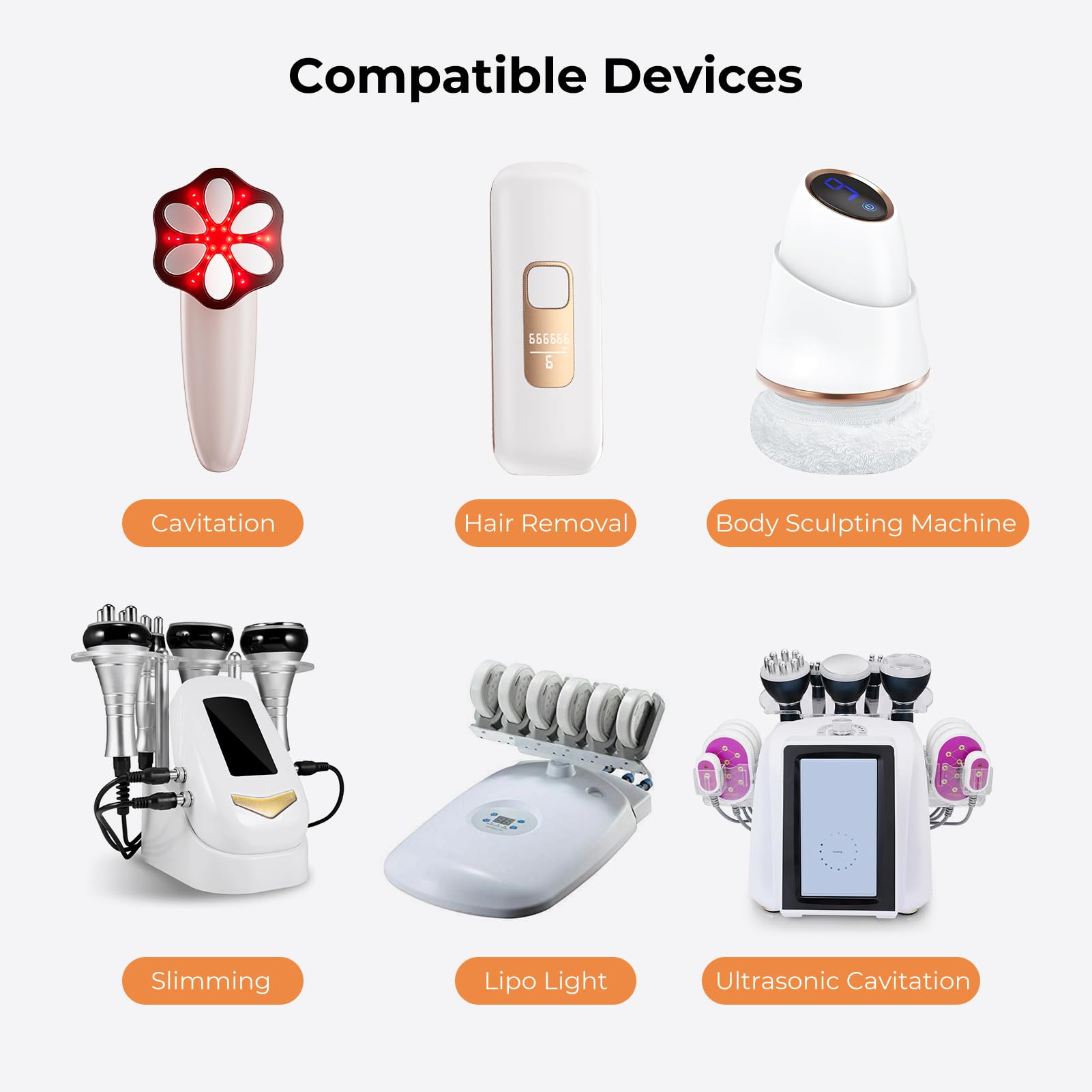 Depsoul Gel Conduttore Trasparente per Ecografia, Laser Diodo, Luce Pulsata, Ultrasuoni e IPL - Flacone 100g
