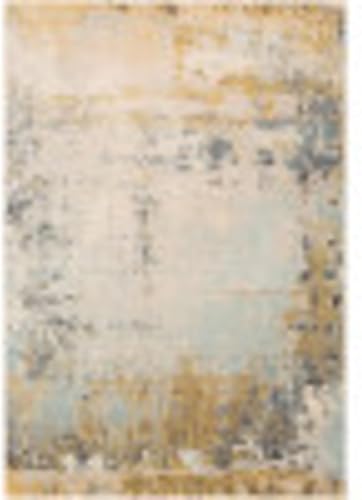 Miniatura 3 de Artistic Weavers Elain - Alfombra abstracta moderna de 5.3 x 7.3 pies, color mostaza