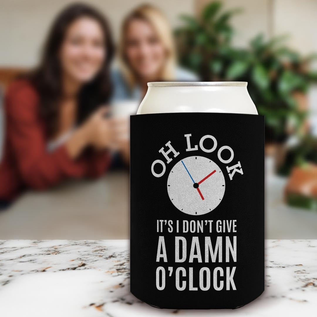 Coworker Gag Gifts Look It's Don't Give Damn O'Clock 24-Pack Can Drink Thermocoolers Party Pack