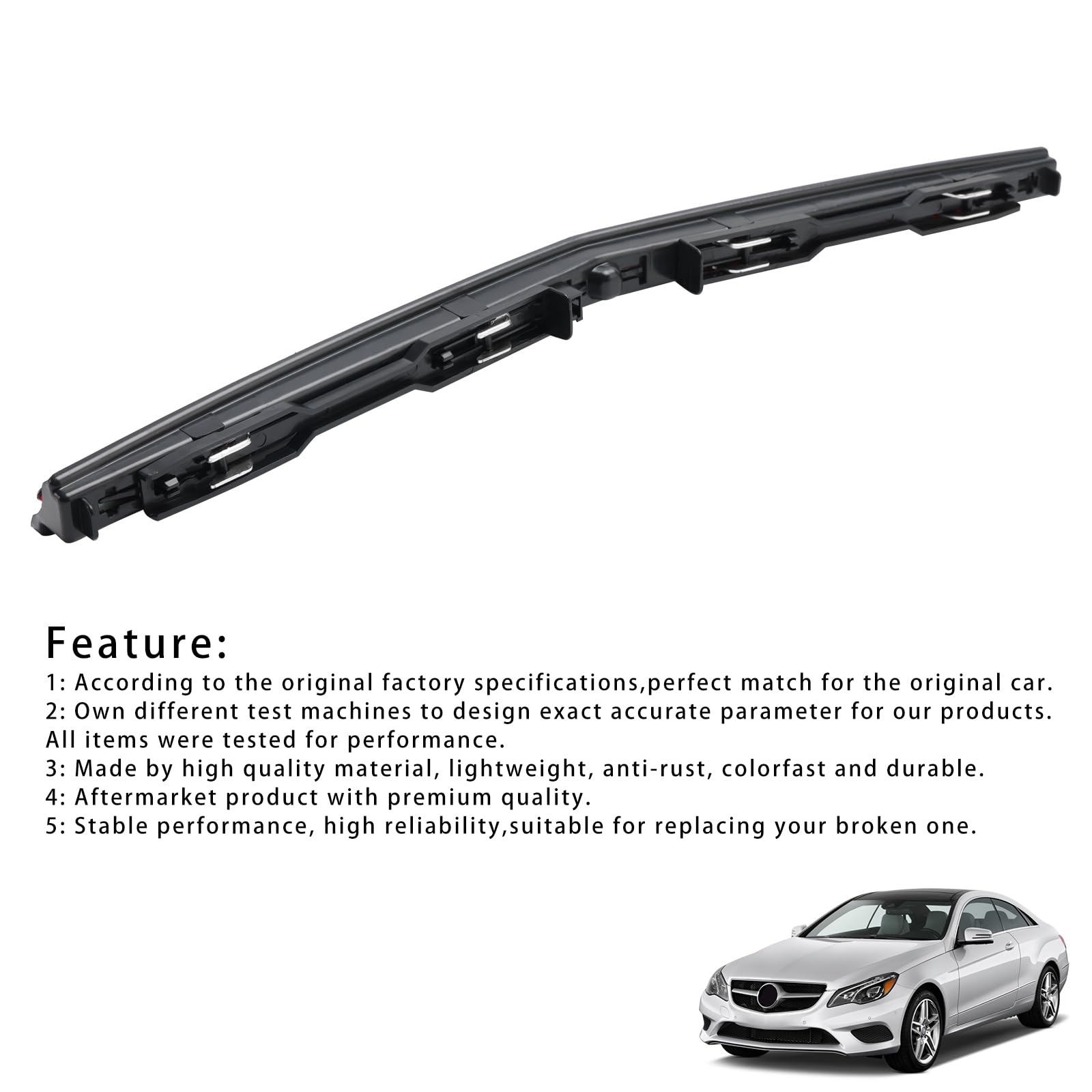 Topteng Topeng Drittes Bremslicht (A2078200156), passend für Mercedes C207 A207 E-Klasse (2009–2017)