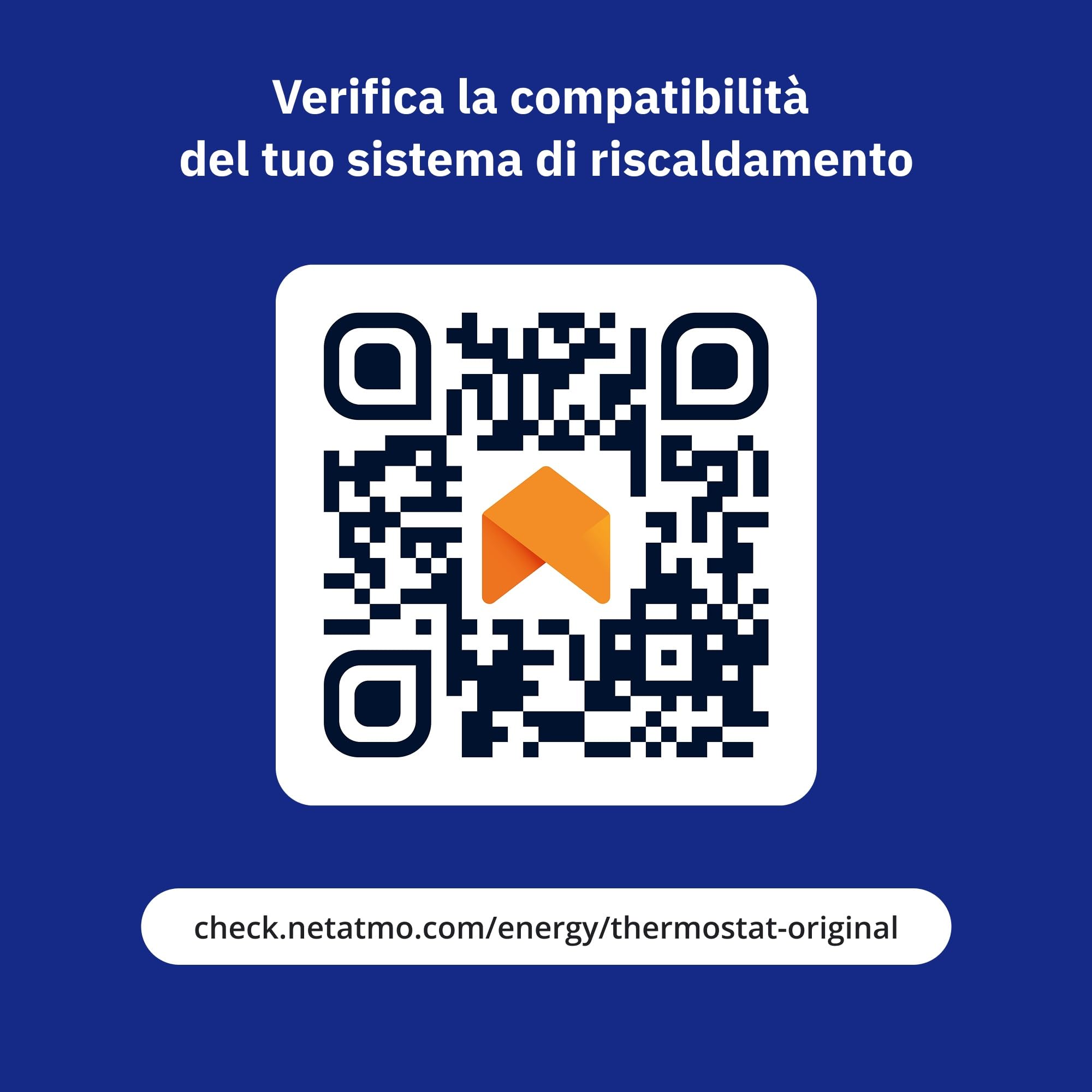 Netatmo Termostato Intelligente ORIGINAL per riscaldamento autonomo - Kit per Installazione Wireless o Cablata, Supporto Incluso, Compatibile con Matter (Alexa, Google Home, Casa di Apple) – ETP-AMZ
