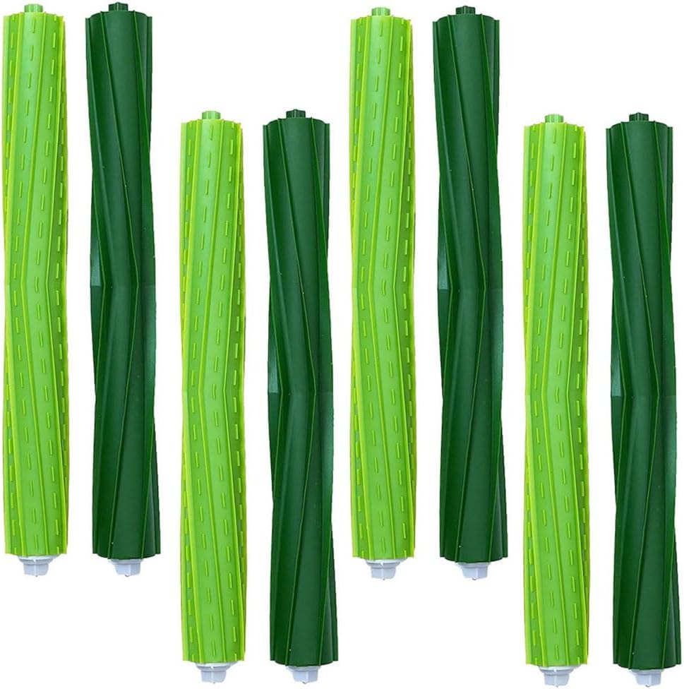 4 Set Multi-Surface Rubber Brushes,Replacement Parts Fit for iRobot Roomba s9 (9150) s9+ s9 Plus (9550) s Series Vacuum Cleaner 4 Set Brushes