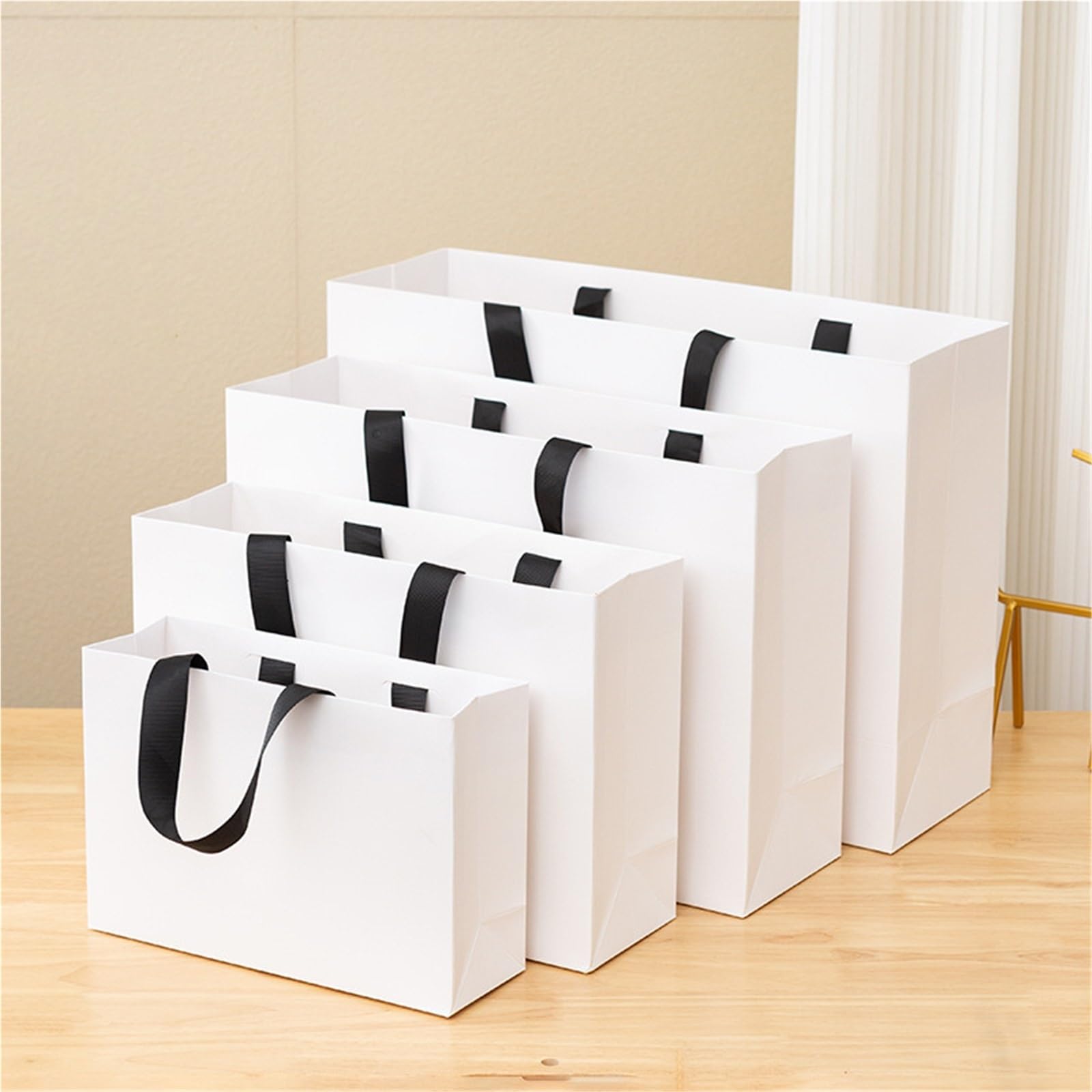 Bolso de tienda ropa bolsa papel 10 piezas para Embalaje Fiestas