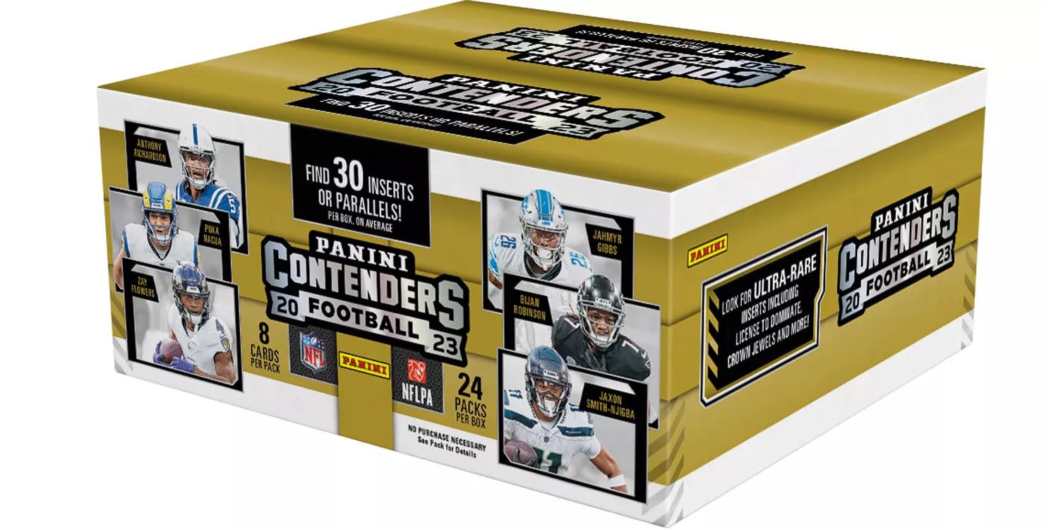 2023 Panini Contenders Football RETAIL box (24 pks/bx)