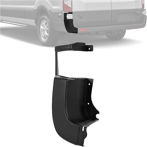 HECASA Tapa de extremo lateral del parachoques trasero Compatible con Ford Transit 150 250 350 350HD 2015-2019 Reemplazo para CK4Z-17F774-DD