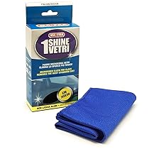 Ma-Fra 1Shine Vetri, Panno in Microfibra per la Pulizia dei Vetri Auto, Elimina lo Sporco e Non Lascia Aloni, Non Graffia o Rovina i Vetri, Formato 30x30cm, A0216