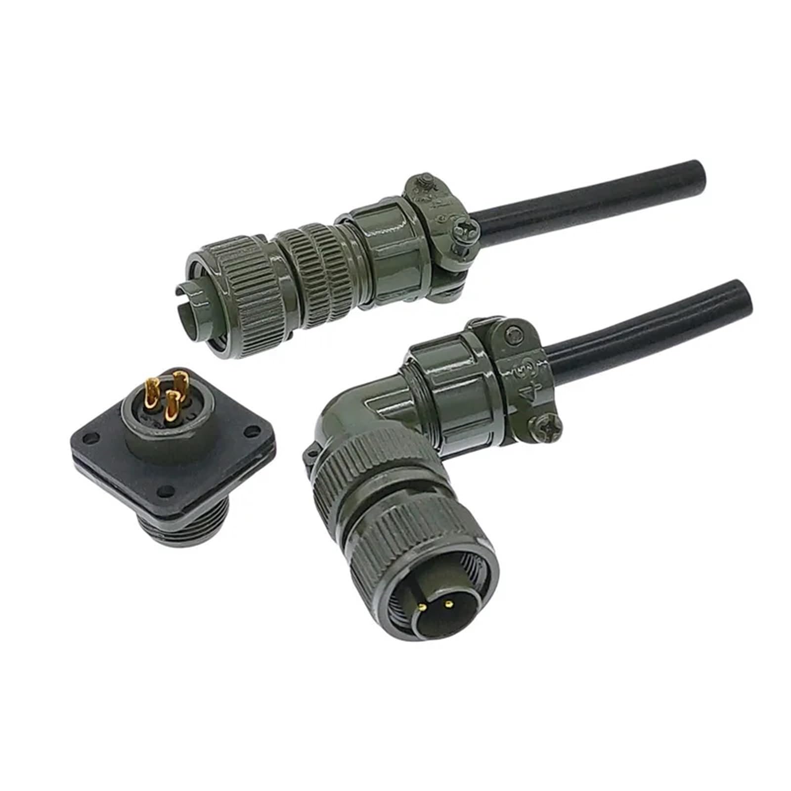 Conectores militares MS3106A con socket 3102A circular para sustitución de piezas estándar 8