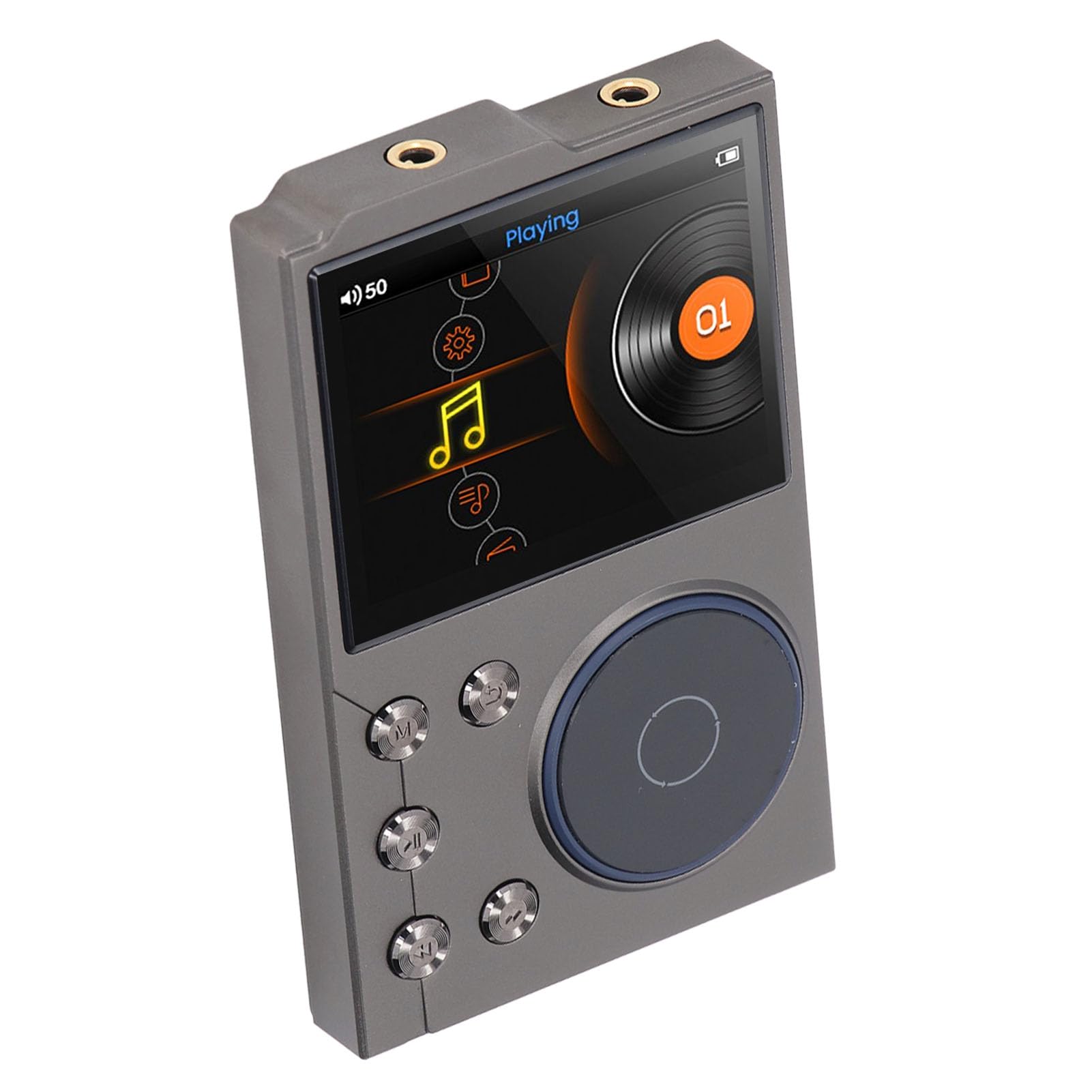 HiFi MP3 Player with Bluetooth 5.3, Lossless DSD FLAC Player, Digital Music Player Portable Audio Player, Support Up to 256GB Expandable