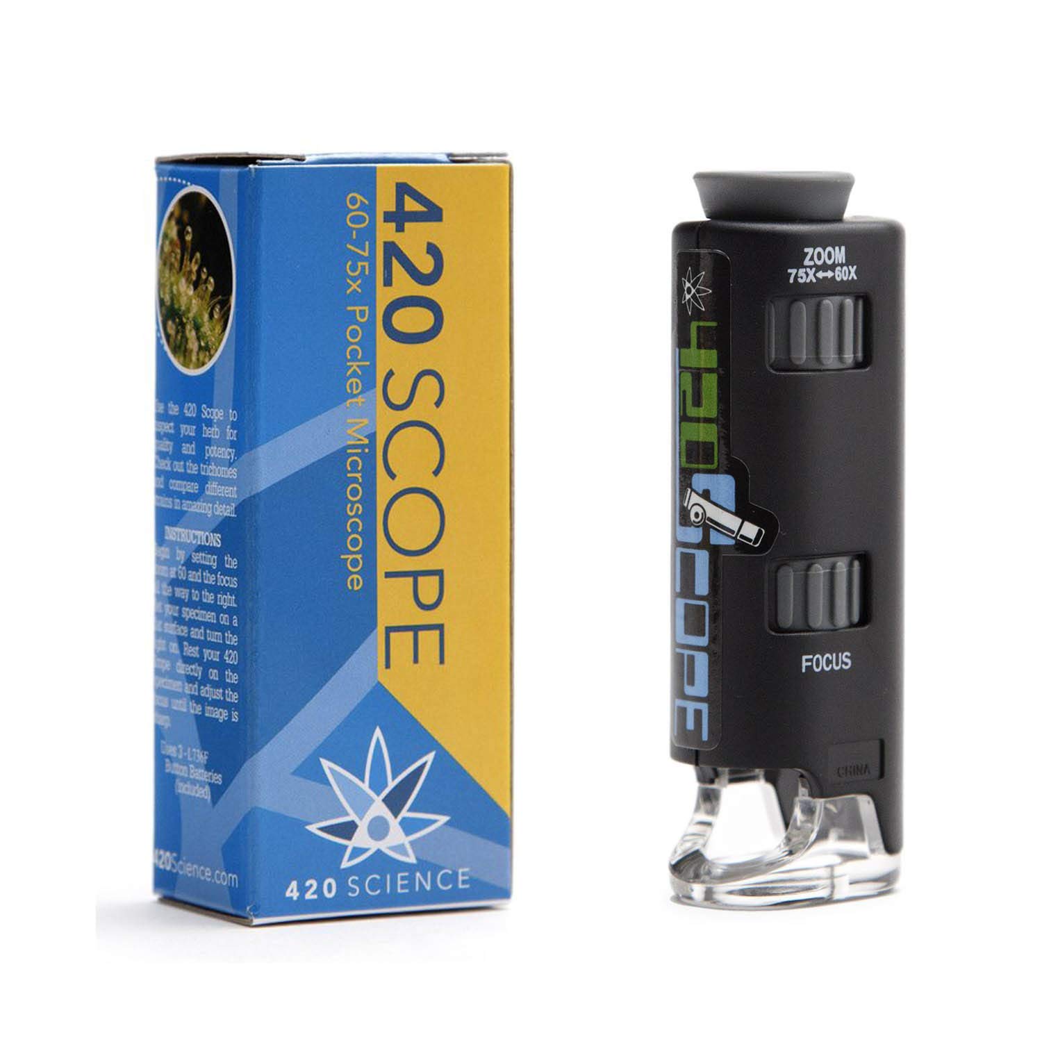 420 Scope 60-75x LED Handheld Microscope