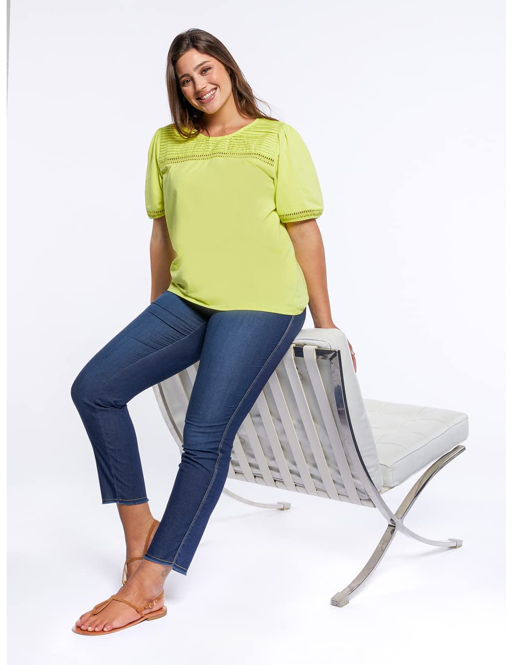 FIORELLA RUBINO - Skinny Push-up-Jeans Giada, Jeans Donna