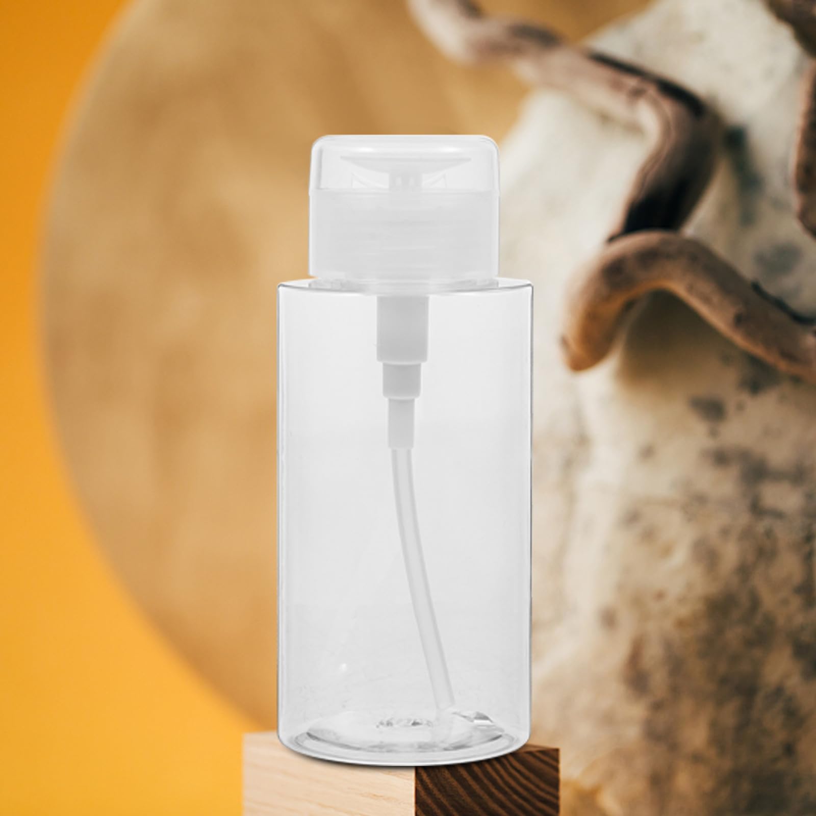 Dosatore Pompa per Liquidi 300ml 2 Pezzi Bottiglia Vuota in Plastica Riutilizzabile con Pompa Push-down, Contenitore Cosmetico per Struccante e Viaggio Quotidiano